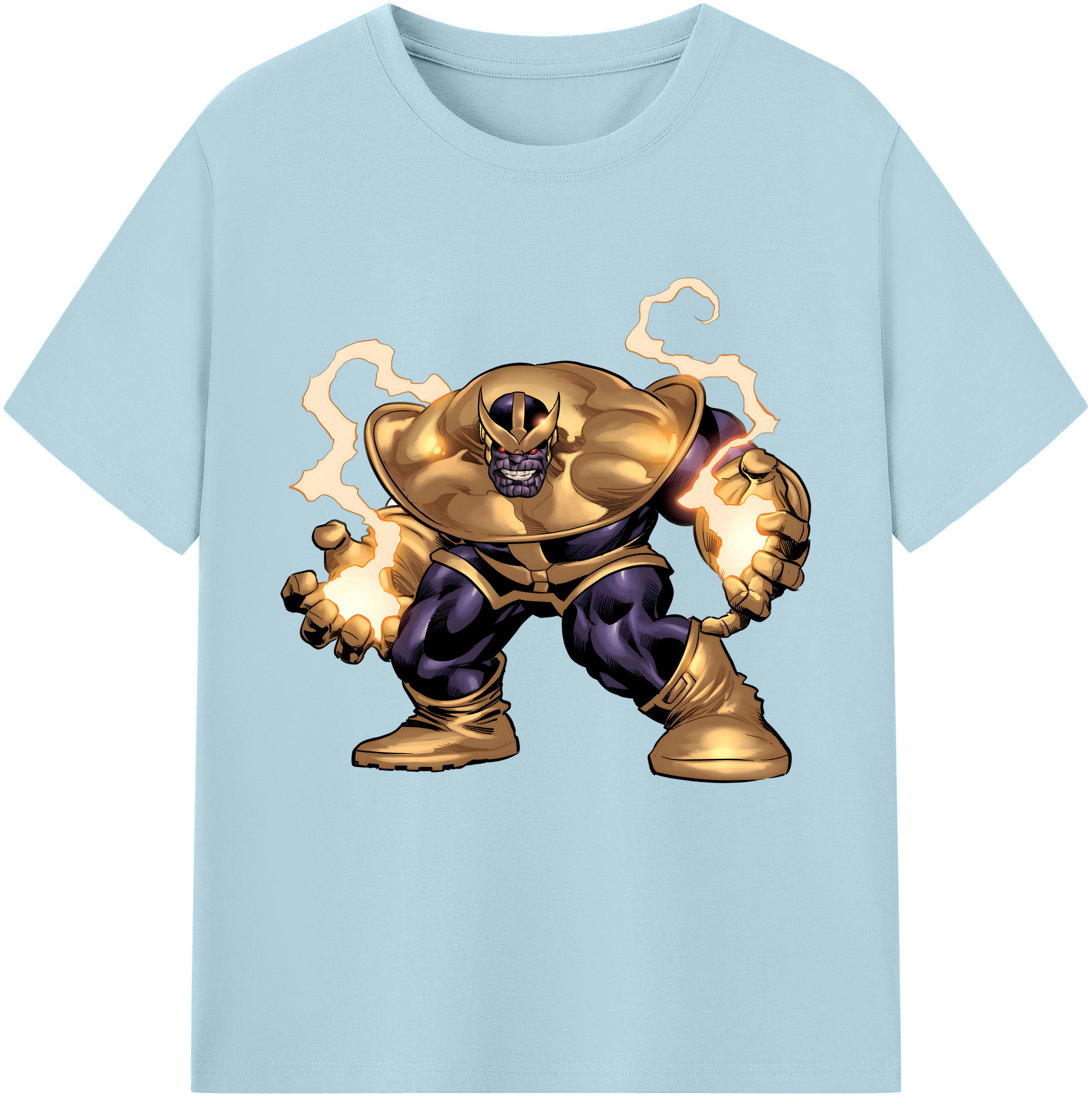 （画像用） アベンジャーズ The Avengers 綿100％半袖Tシャツ（フロントプリント）
